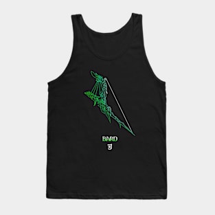 Bard Fantasy Job Weapon Tank Top